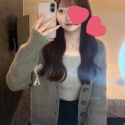 鏡越し♪